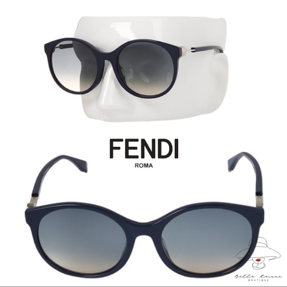 FENDI Gradient Safilo 807 Black Sunglasses BRAND NEW - Picture 16 of 16